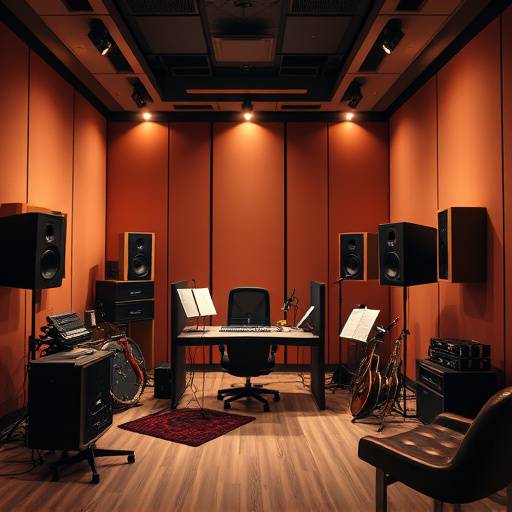 Instalaciones del estudio: Estudio de grabación principal